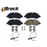 BRECK Bremsbelagsatz, Scheibenbremse